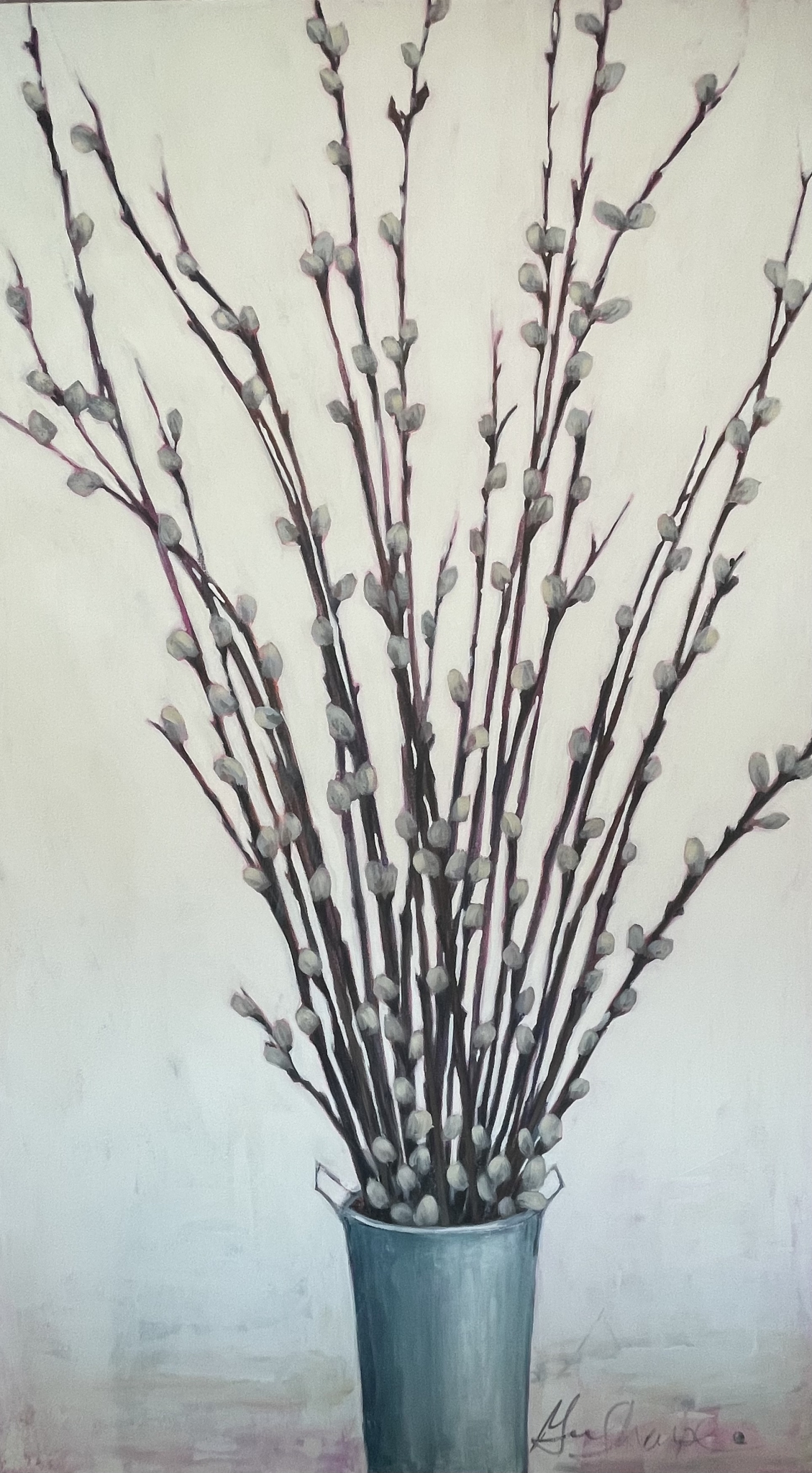 Pussy Willows in Pink by Grace W Sharpe