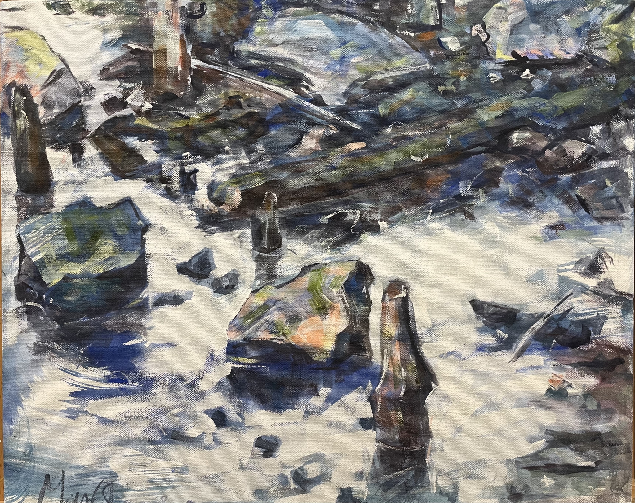 Low Tide Series #3 by Grace W Sharpe