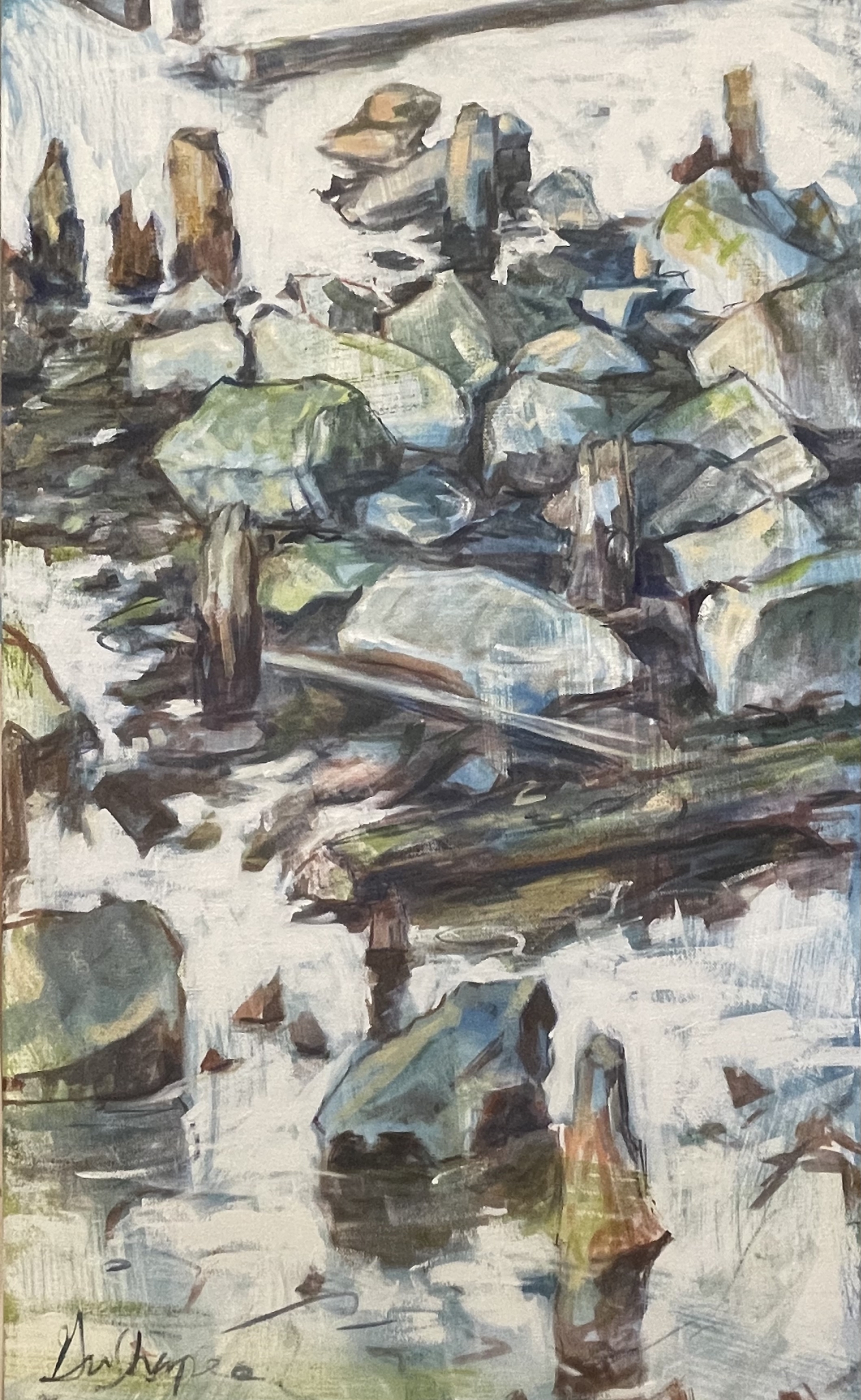 Low Tide Series #4 by Grace W Sharpe