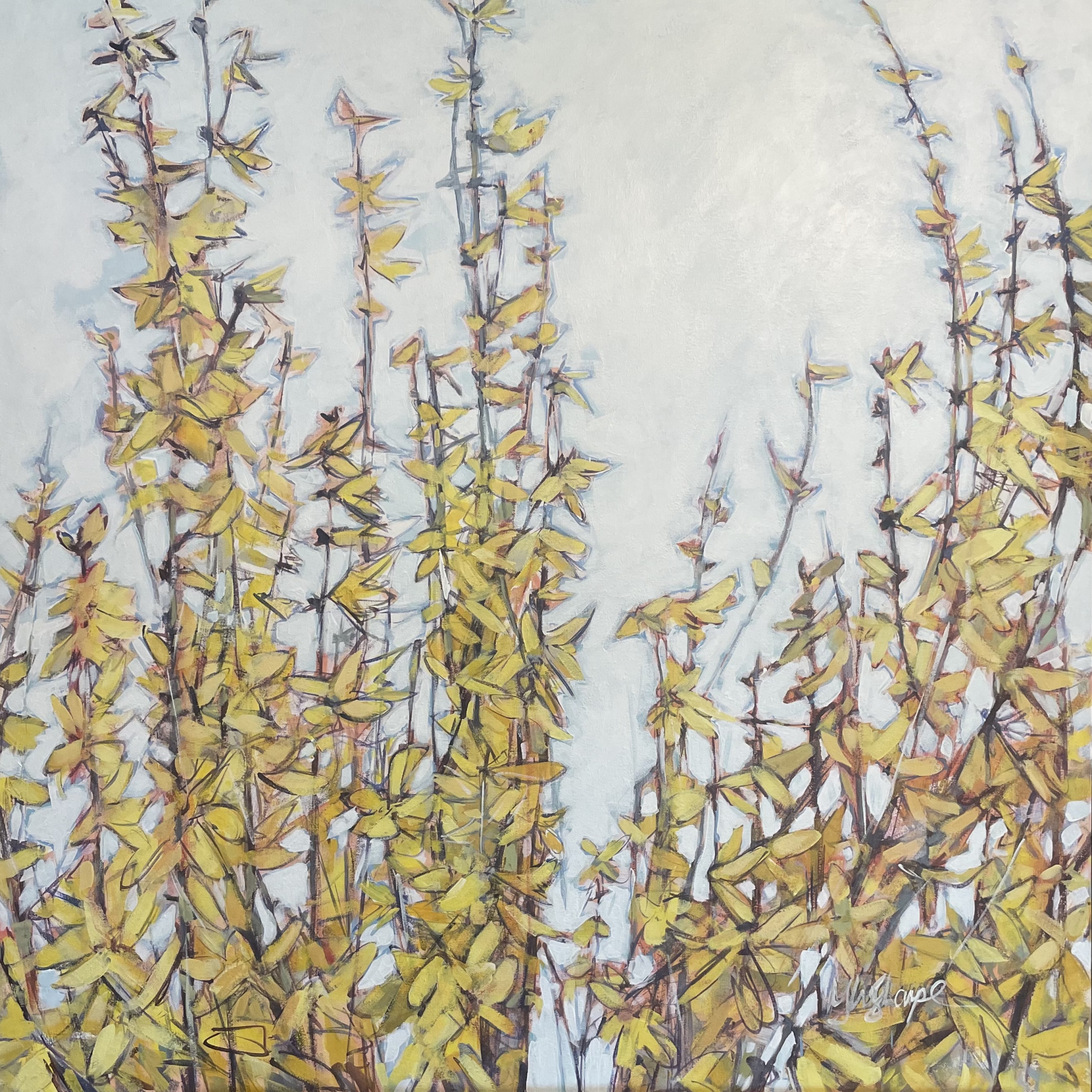 Blue Gray Day by Grace W Sharpe