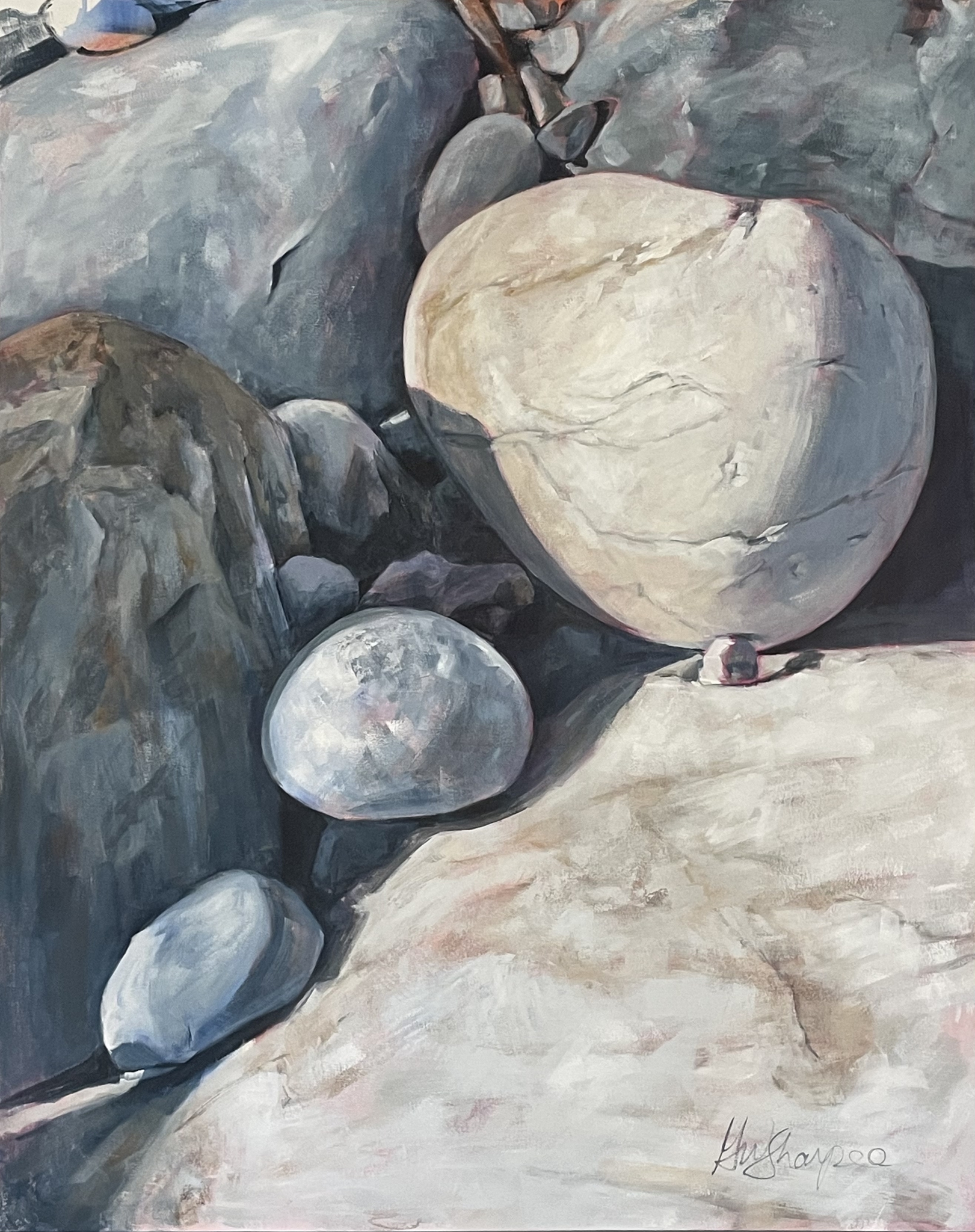 The Chicken or the Egg or the Rock by Grace W Sharpe