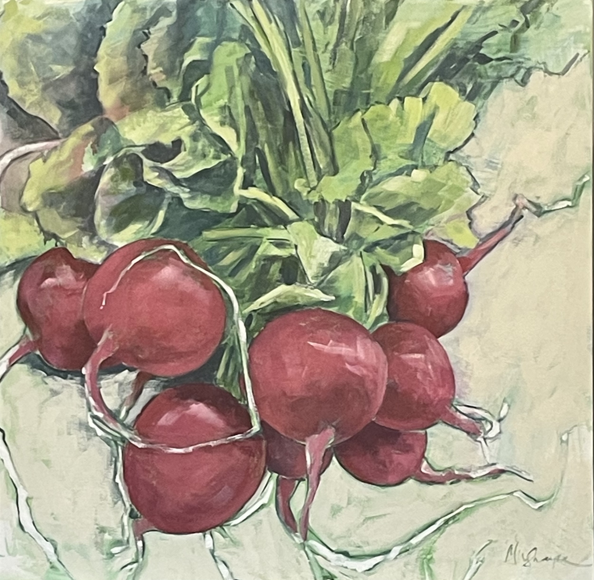 Summer Radishes by Grace W Sharpe